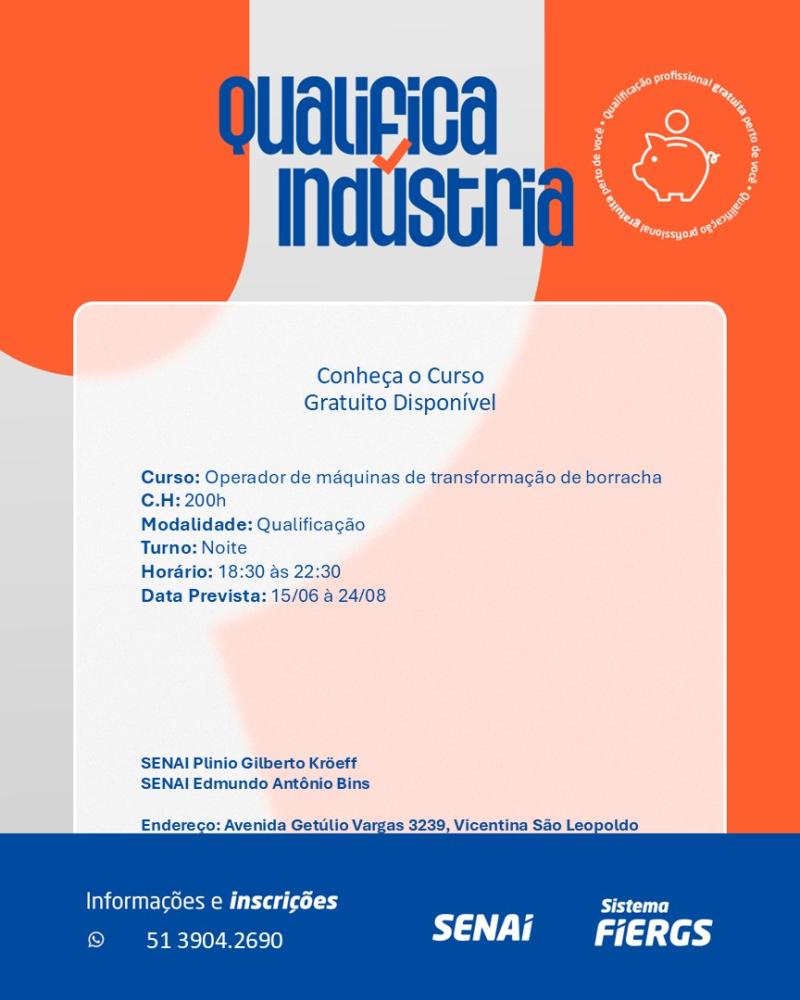 Oportunidade Exclusiva: Projeto Qualifica Indústria 2026