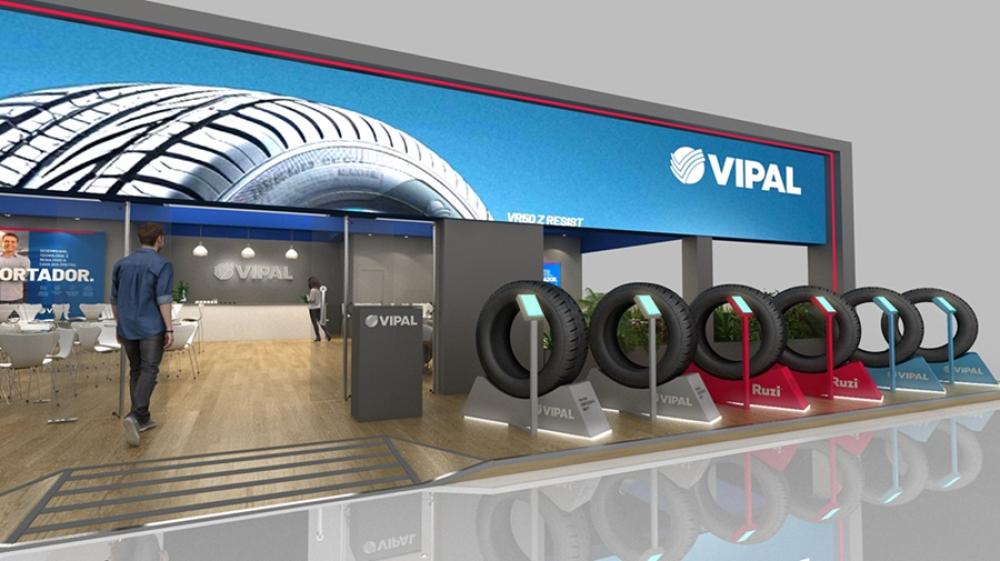 Vipal Borrachas apresenta lançamentos na Pneushow 2026  e reforça parceria com reformadores e transportadores