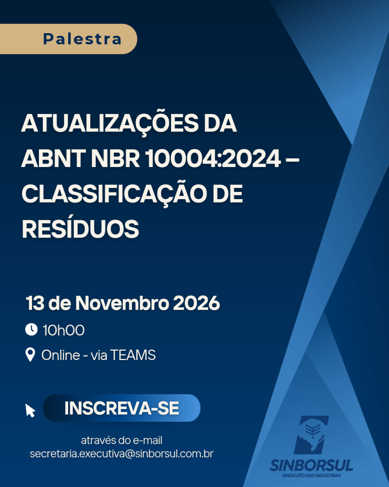 Atualizações da ABNT NBR 10004:2024 – Classificação de Resíduos